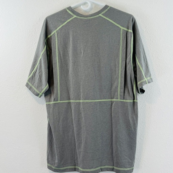 Mens L Alaskan Hardgear Fishing Catch & DriRelease‎ Shirt Gray Short Sleeve - Picture 3 of 8